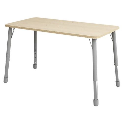 Table Eko rectangulaire 138 x 69 cm réglable T1 à T3 - bouleau - Image principale