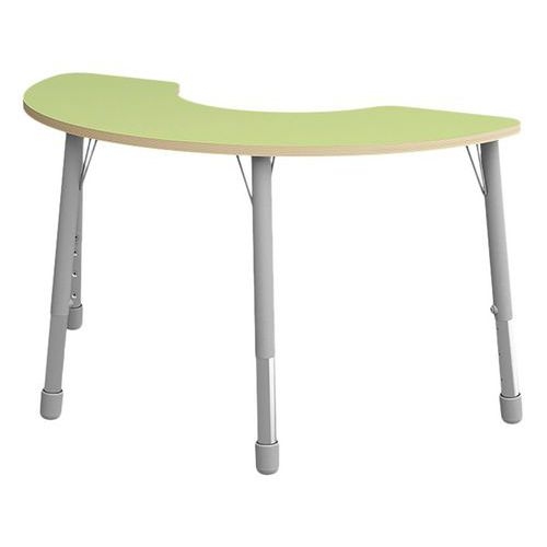 Table Eko haricot 146 x 68 cm réglable T3 à T6 - vert clair - Image principale