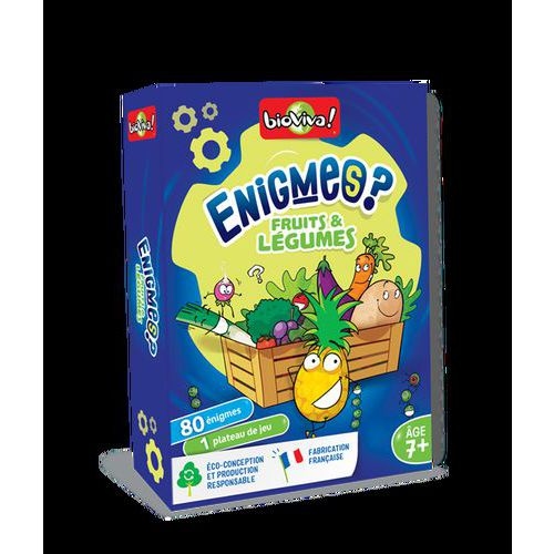 Enigmes - fruits et légumes - Image principale