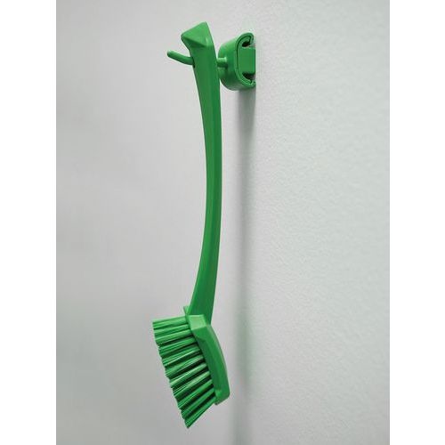 Lot de 5 Support mural hygiénique - Crochet simple - 4,15cm - Vert - Image 2