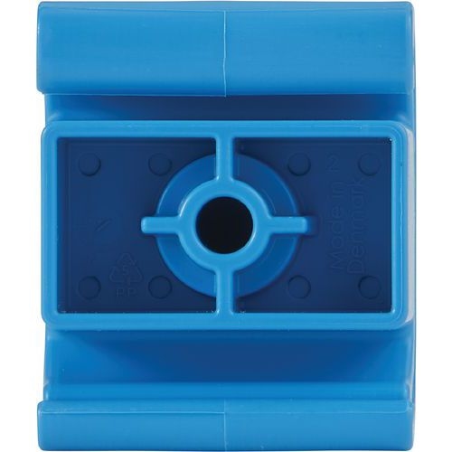 Lot de 5 Support mural hygiénique - Crochet simple - 4,15cm - Bleu - Image 6