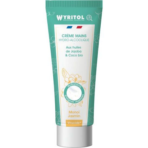 Lot de 12 Crème mains hydroalcoolique - Monoï Jasmin - Image principale