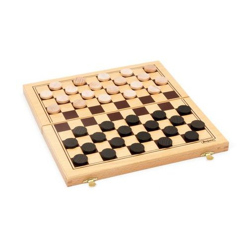 Coffret jeu de dames pliable - Image principale