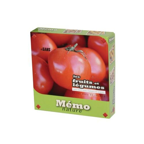 Mémo nature fruits et légumes - Image principale