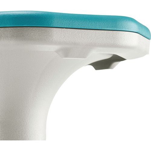 Tabouret  Mogoo octogonal T2 à T7 assise rouge - Image 4