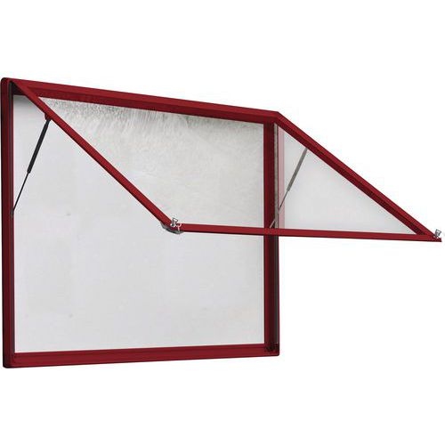 Vitrine extérieur Antarès porte levante Plexiglas Planorga - Image 2