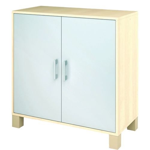 Armoire basse Confetti avec pieds 2 portes - Image 2