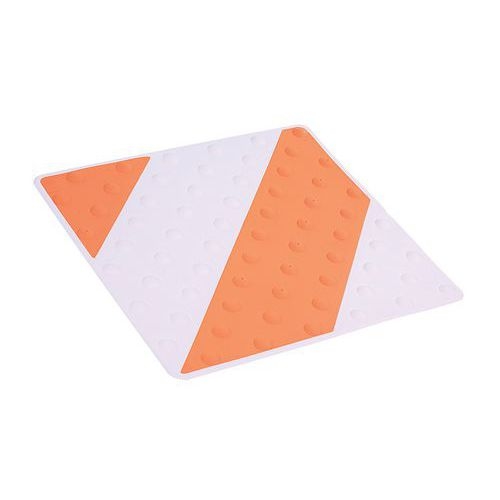 Lot de 5 Dalle podotactible orange/blanc - Novap - Image principale