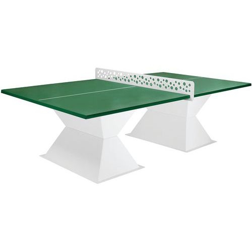 Table tennis de table Résitec+ HD 35 filet antivandalisme plateau vert sapin - Image principale