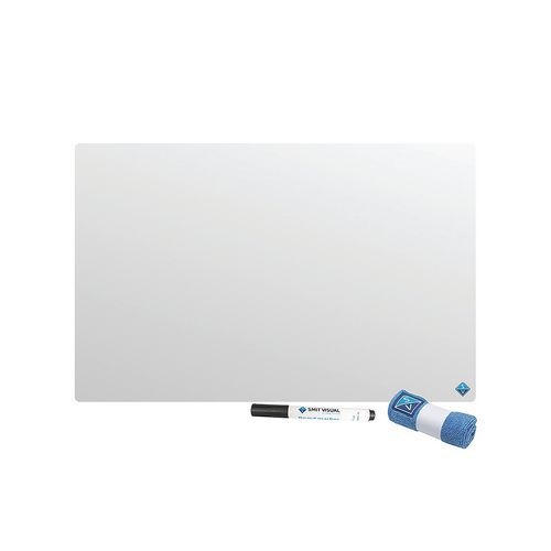 Tableau blanc émaillé 90x120 cm Home Office - Smit Visual - Image principale