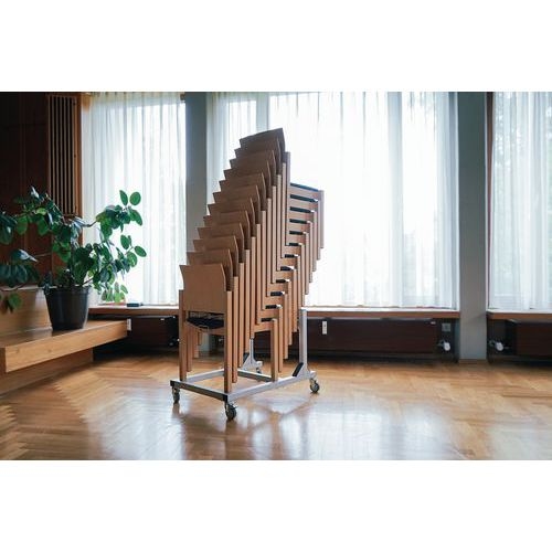 Chariot porte-chaises Stack XL charge 200 kg - DLV - Image 4