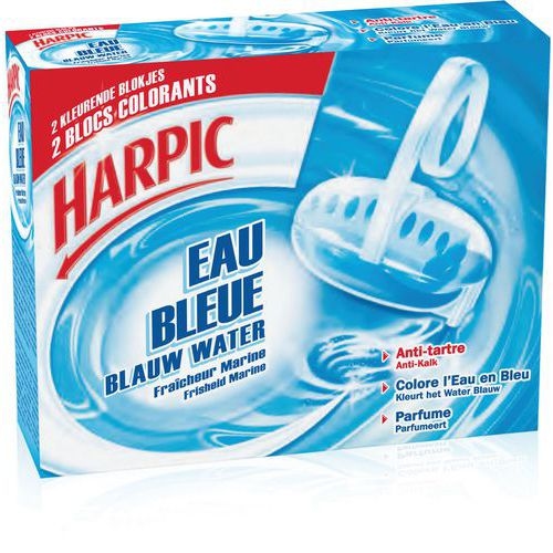 Lot de 12 Détergent détartrant avec colorant bleue et fraicheur marine - Image principale