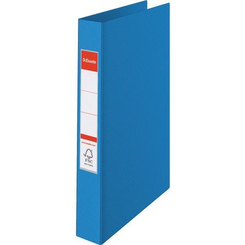Lot de 10 Classeur 4 anneaux - 35 mm - bleu - Esselte - Image principale