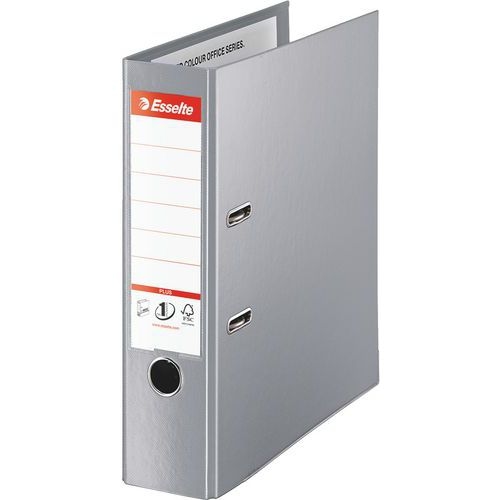 Lot de 10 Classeur à levier Maxi Plus Vivida A4+ - gris - Esselte - Image principale