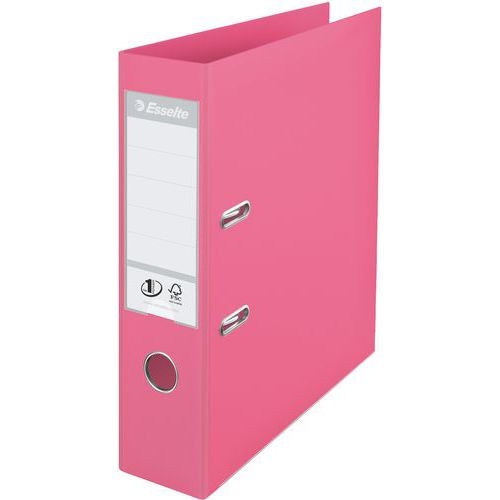 Lot de 10 Classeur à levier n°1 Power Solea - grenadine - Esselte - Image principale