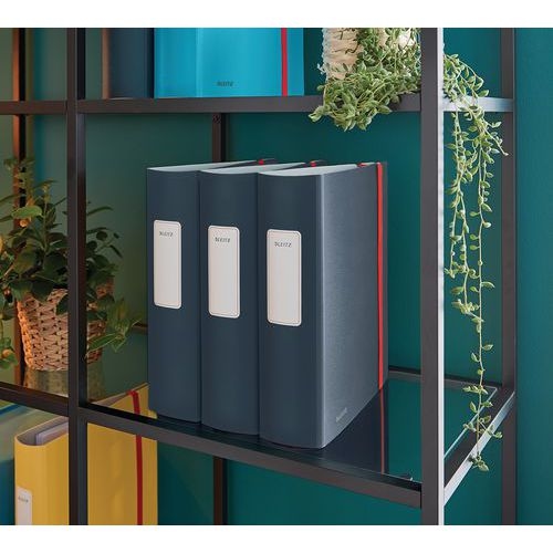 Lot de 6 Classeur levier Active Cosy 82 mm - gris - Leitz - Image 2