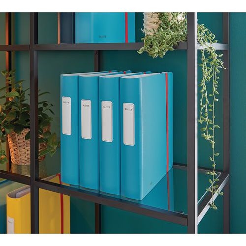 Lot de 6 Classeur levier Active Cosy 65 mm - bleu - Leitz - Image 4