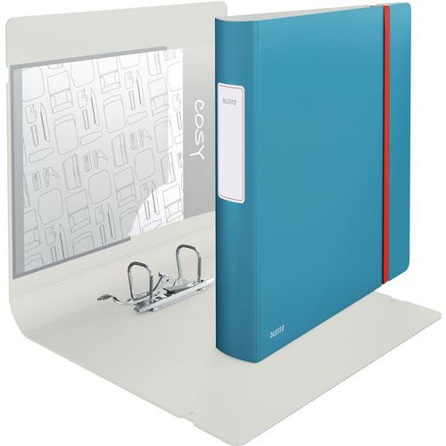 Lot de 6 Classeur levier Active Cosy 65 mm - bleu - Leitz - Image 3