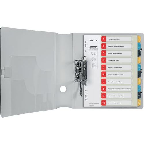 Lot de 10 Intercalaires imprimables - numérique 1-10 -  Cosy - Leitz - Image 2