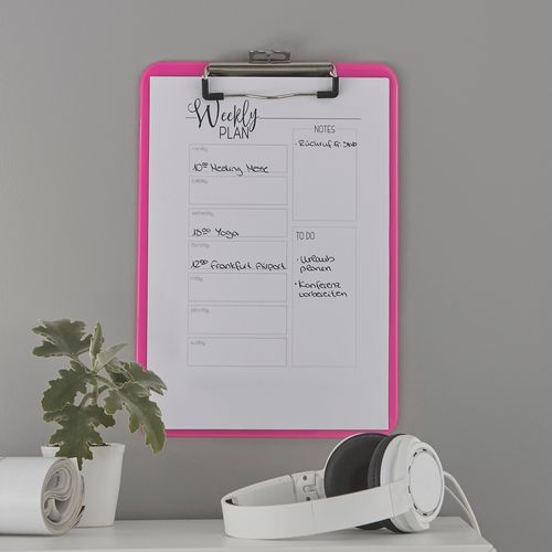 Lot de 10 Porte-bloc A4 Wow - rose - Leitz - Image 3