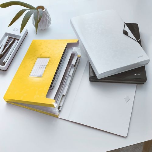 Lot de 5 Classeur ménager  Wow - jaune-  Leitz - Image 3