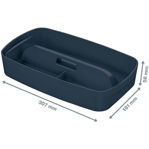 Lot de 4 Petit organiseur avec poignée  Cosy - gris - Leitz - Image 4