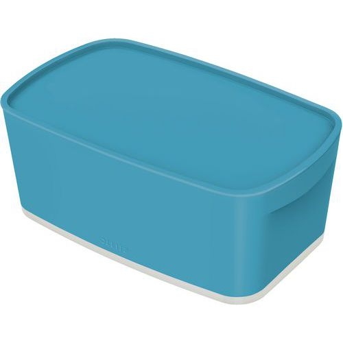 4 Boite de rangement petit format MyBox avec couvercle Cosy bleu Leitz - Image 5