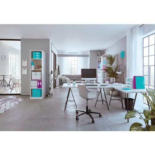 6 Boite de rangement cubique L Click & Store Wow - violet - Leitz - Image 2