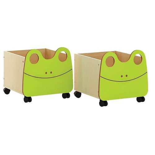 Ensemble de 2 caissons mobiles - grenouille - Image principale