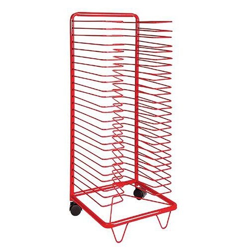 Sèche dessins 25 cases sur roulettes - Image principale