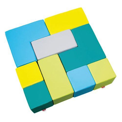 Ensemble de 9 cubes en mousse - Image principale