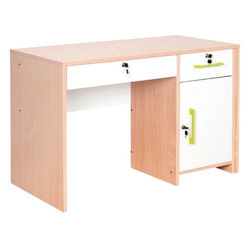 Chaire de professeur 2 tiroirs 1 porte - Image principale