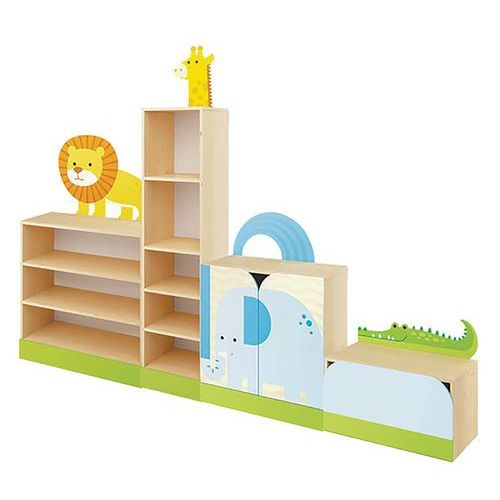 Ensemble de meubles de rangement - jungle - Image 4