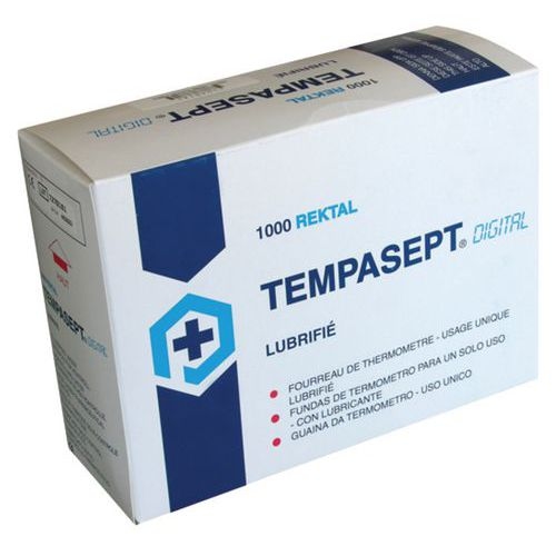 Lot de 1000 Couvre-thermomètre Tempasept lubrifié - Image principale