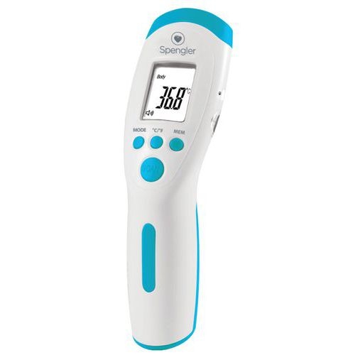 Thermomètre sans contact Spengler Tempo Easy bleu - Image principale