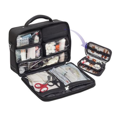 Mallette Médecin Tissu Elite Bags Doctor noir - Image 2