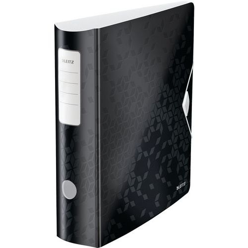 Lot de 10 Classeur Active polyfoam A4 180° 80mm - noir - Leitz - Image principale