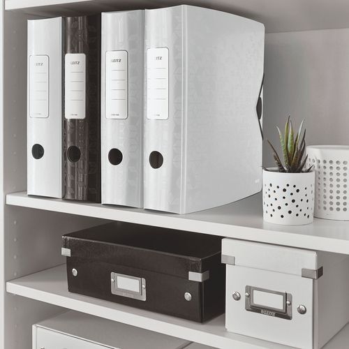 Lot de 10 Classeur Active  polyfoam A4 180° 80mm - blanc - Leitz - Image 2