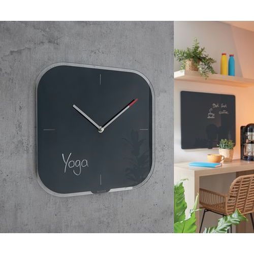 Horloge murale en verre  Cosy, gris - Image 3