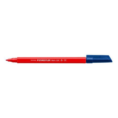 Feutre dessin avec pointe bloquée Staedtler (Boîte de 10) - rouge - Image 2
