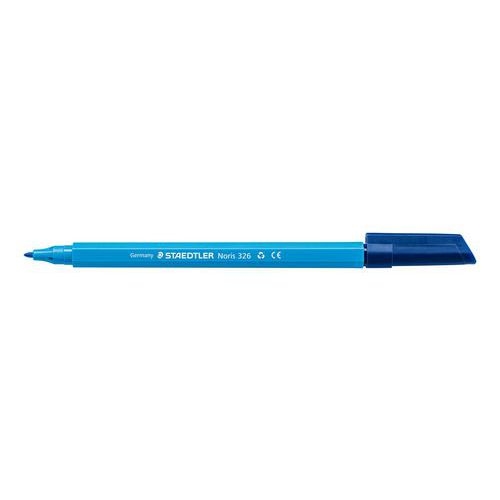 Feutre dessin avec pointe bloquée Staedtler (Boîte de 10) - bleu clair - Image 2