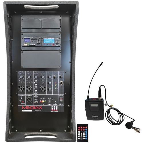 Sono Mediax + récepteur/émetteur + lecteur enregistreur + micro - Tag - Image principale