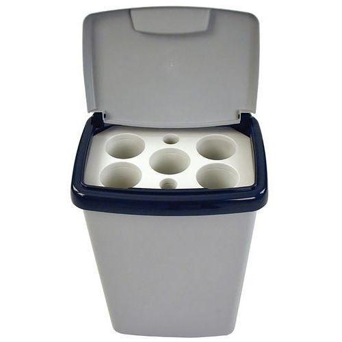 Collecteur de gobelet gris - 5 trous - 50 L - Image principale