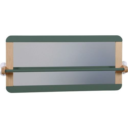Miroir gamme Lili + barre de maintien kaki - Image principale
