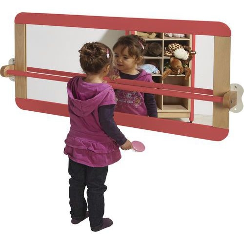 Miroir gamme Lili + barre de maintien corail - Image 2