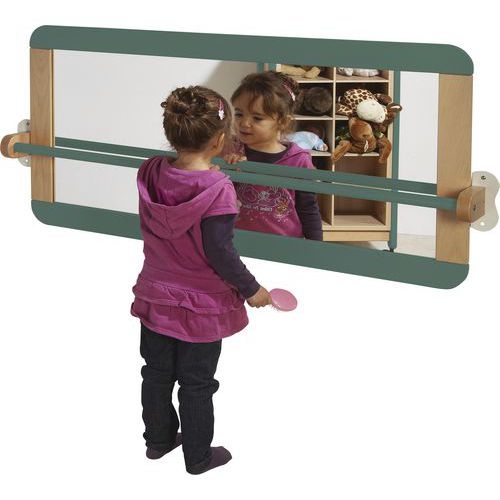 Miroir gamme Lili + barre de maintien kaki - Image 2
