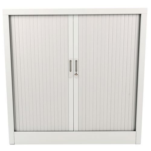 Armoire basse à rideaux en kit - Largeur 100 cm - Manutan Expert - Image 2