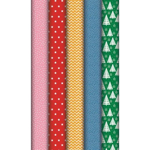 Assortiment 10 rouleaux papier cadeau - Image principale