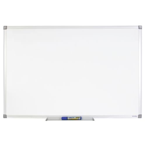 Tableau blanc émaillé 800° magnétique et effaçable à sec. - Image principale