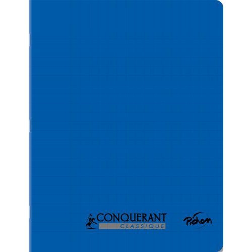 Cahier polypropylène 90g 96 pages seyes 17x22 cm   - bleu - Image principale